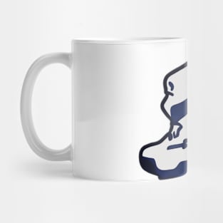 Stylish Hiking Boot Illustration No. 822 Mug